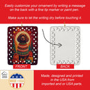 American Water Spaniel Holiday Christmas Porcelain Ornament