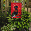 Black Russian Terrier Holiday Christmas Garden Flag – Outdoor Decorative Yard Flag