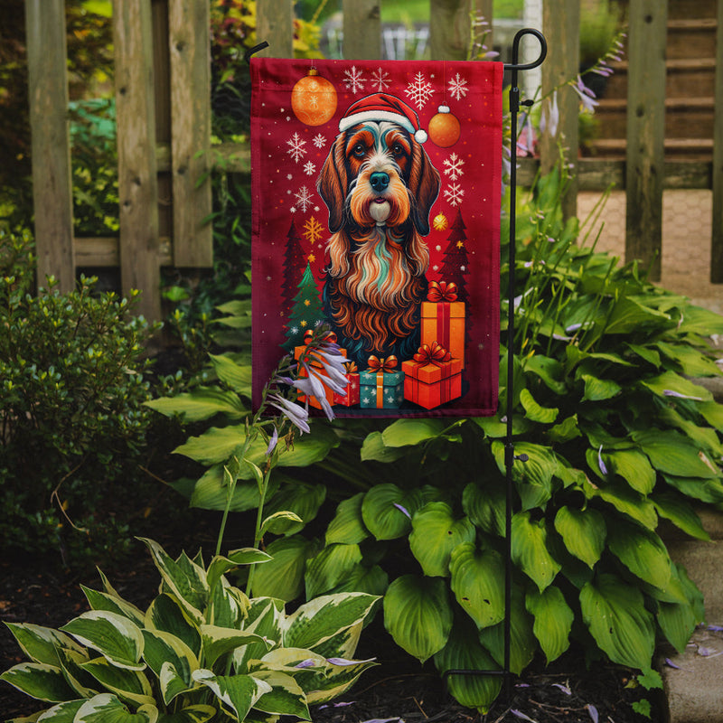 Petit Basset Griffon Vendeen Holiday Christmas Garden Flag