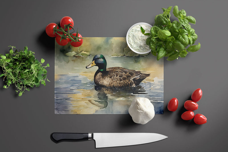 American Black Duck Glass Cutting Boards – Durable, Decorative Kitchen Art