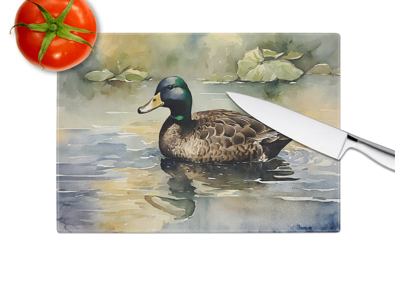 American Black Duck Glass Cutting Boards – Durable, Decorative Kitchen Art