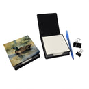 American Black Duck PU Leather Note Paper Holder