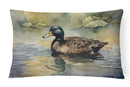 American Black Duck Throw Pillow