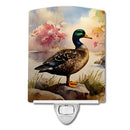 American Black Duck Ceramic Night Light