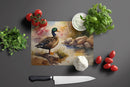 American Black Duck Glass Cutting Boards – Durable, Decorative Kitchen Art