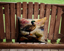American Black Duck Throw Pillow - 14x14 Decorative Pillow – Art for Your Home & Patio