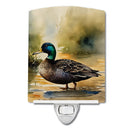 American Black Duck Ceramic Night Light