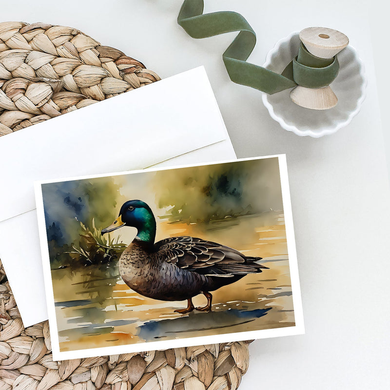 American Black Duck Greeting Cards Pack of 8