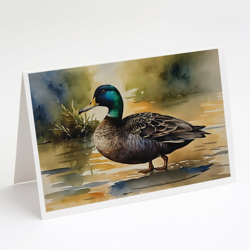 American Black Duck Greeting Cards Pack of 8