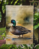 American Black Duck Garden Flag – Outdoor Decorative Yard Flag