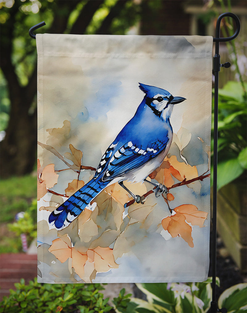 Blue Jay Garden Flag – Outdoor Decorative Yard Flag