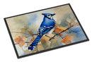 Blue Jay Doormat - 18X27 Indoor / Outdoor Rug | Made in USA