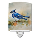 Blue Jay Ceramic Night Light