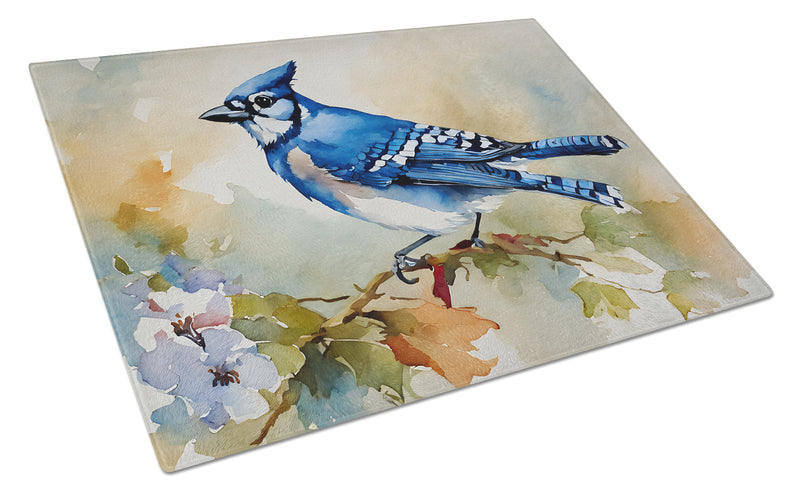 Blue Jay Glass Cutting Boards – Durable, Decorative Kitchen Art