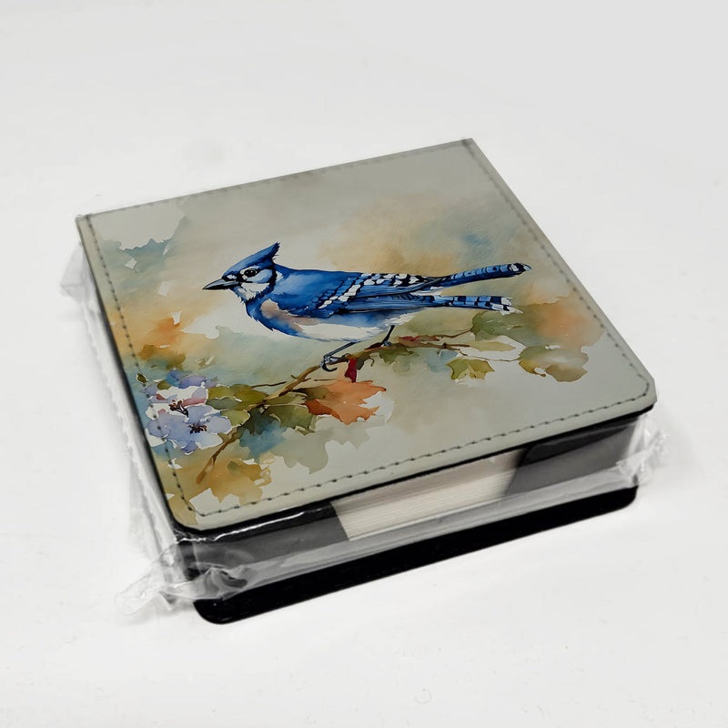 Blue Jay PU Leather Note Paper Holder
