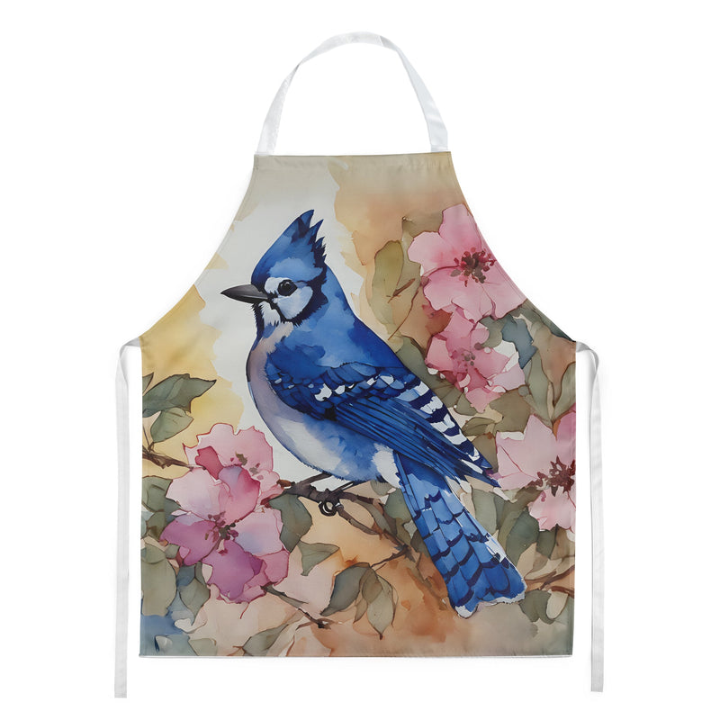 Blue Jay Apron – Artist-Designed Kitchen, BBQ & Craft Apron