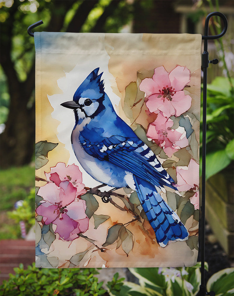 Blue Jay Garden Flag – Outdoor Decorative Yard Flag