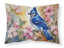 Blue Jay Standard Pillowcase – Artistic Decorative Front, White Back
