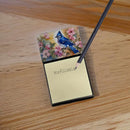 Blue Jay Sticky Note Holder- Refiilable Desk Accessory Note Pad