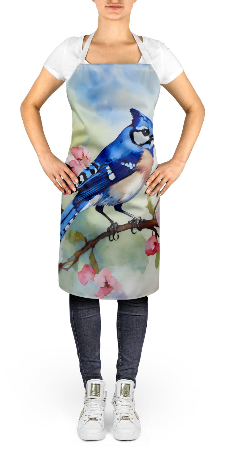 Blue Jay Apron – Artist-Designed Kitchen, BBQ & Craft Apron