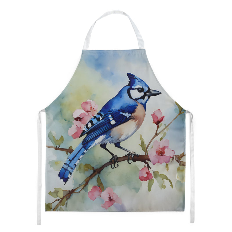 Blue Jay Apron – Artist-Designed Kitchen, BBQ & Craft Apron