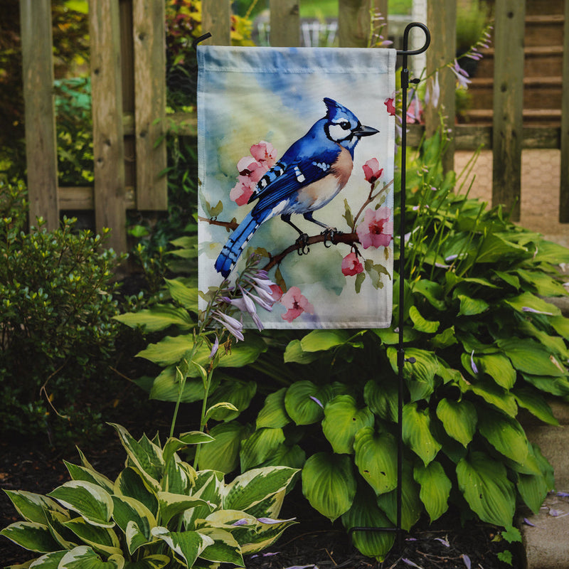 Blue Jay Garden Flag – Outdoor Decorative Yard Flag