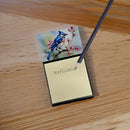 Blue Jay Sticky Note Holder- Refiilable Desk Accessory Note Pad