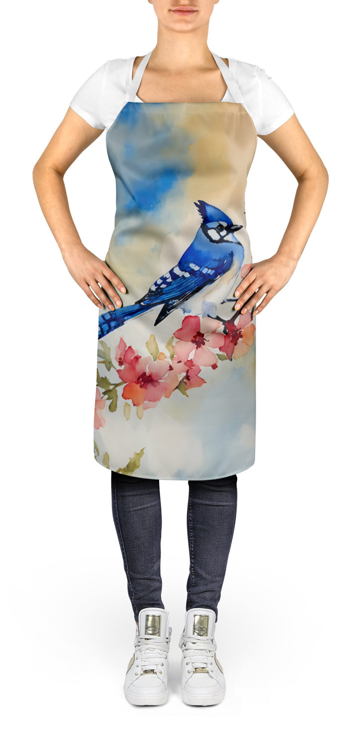 Blue Jay Apron – Artist-Designed Kitchen, BBQ & Craft Apron