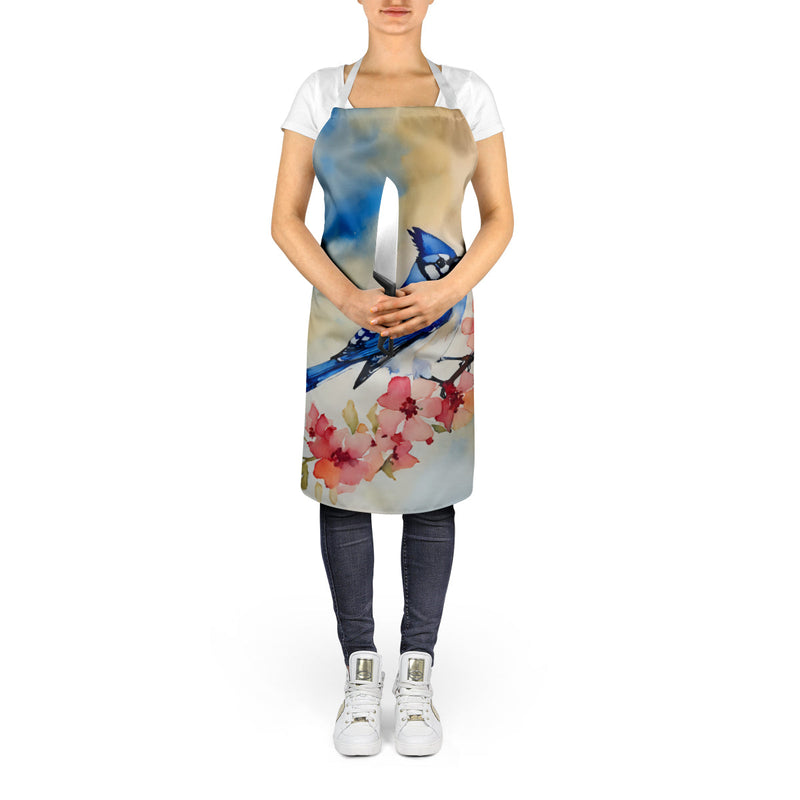 Blue Jay Apron – Artist-Designed Kitchen, BBQ & Craft Apron