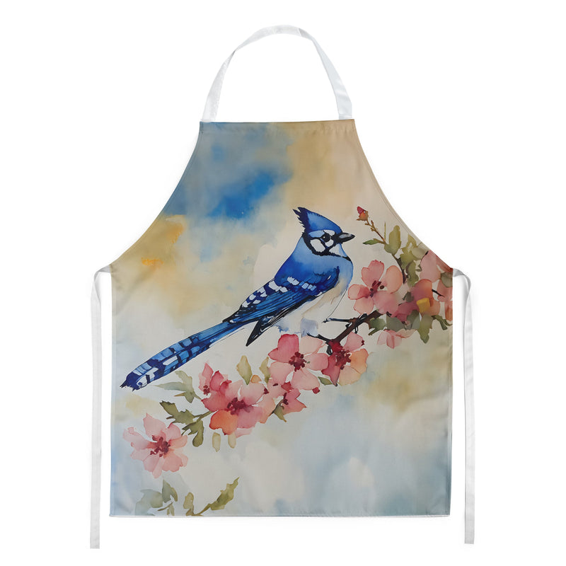 Blue Jay Apron – Artist-Designed Kitchen, BBQ & Craft Apron