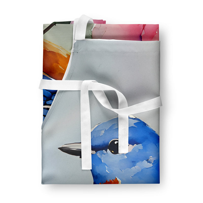 Bluebird Apron – Artist-Designed Kitchen, BBQ & Craft Apron
