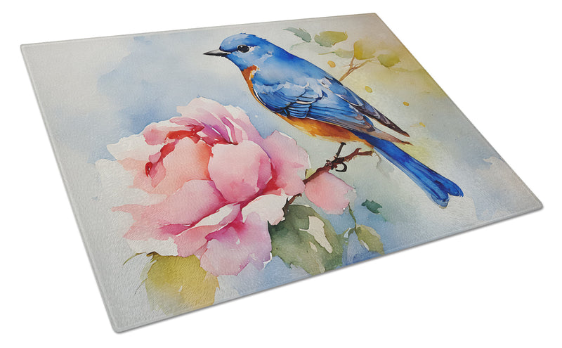 Bluebird Glass Cutting Boards – Durable, Decorative Kitchen Art
