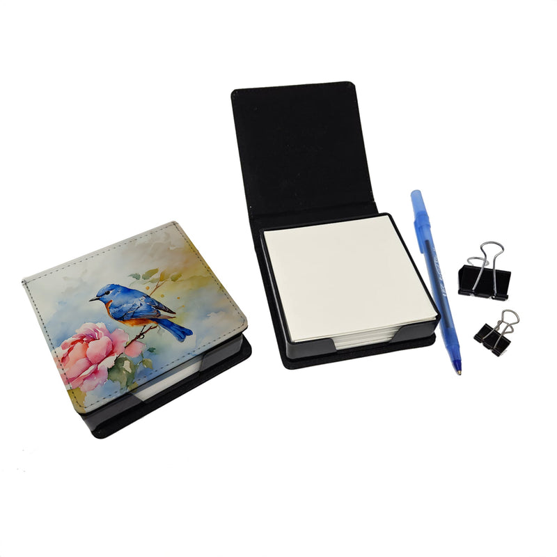 Bluebird PU Leather Note Paper Holder
