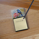 Bluebird Sticky Note Holder- Refiilable Desk Accessory Note Pad