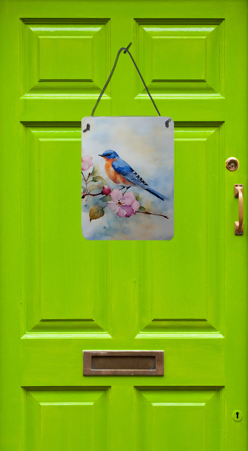 Bluebird Wall or Door Hanging Prints