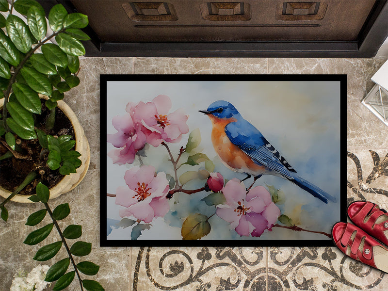 Bluebird Doormat-24x36 Indoor / Outdoor Rug | Made in USA