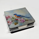 Bluebird PU Leather Note Paper Holder
