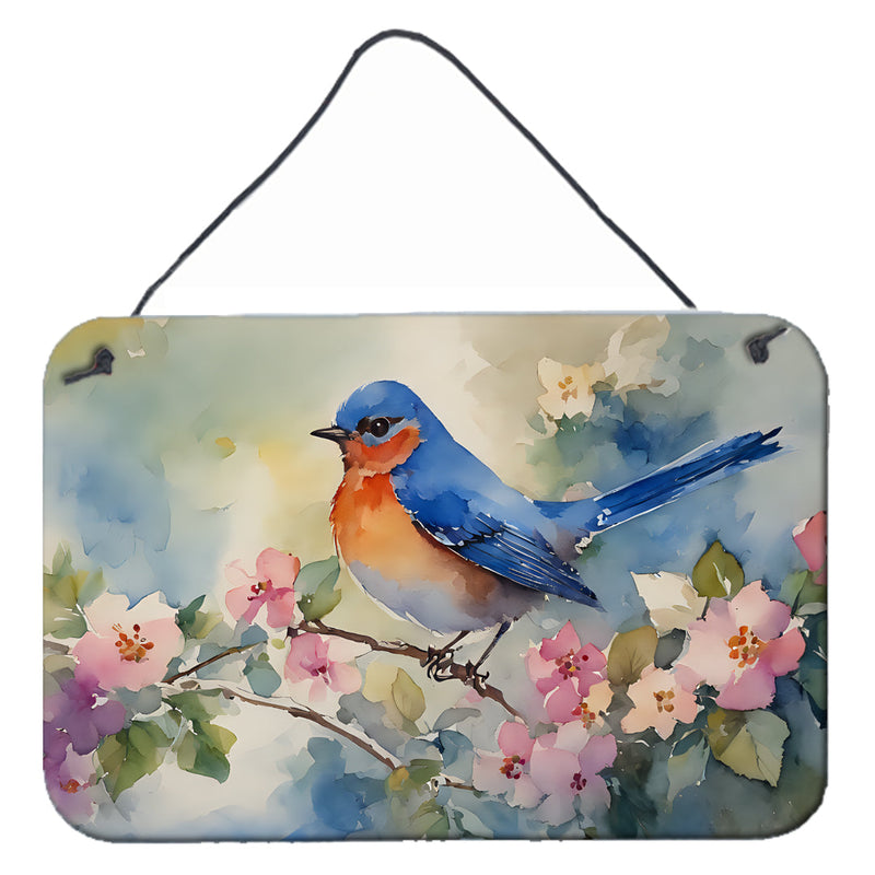 Bluebird Wall or Door Hanging Prints