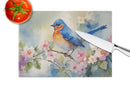 Bluebird Glass Cutting Boards – Durable, Decorative Kitchen Art
