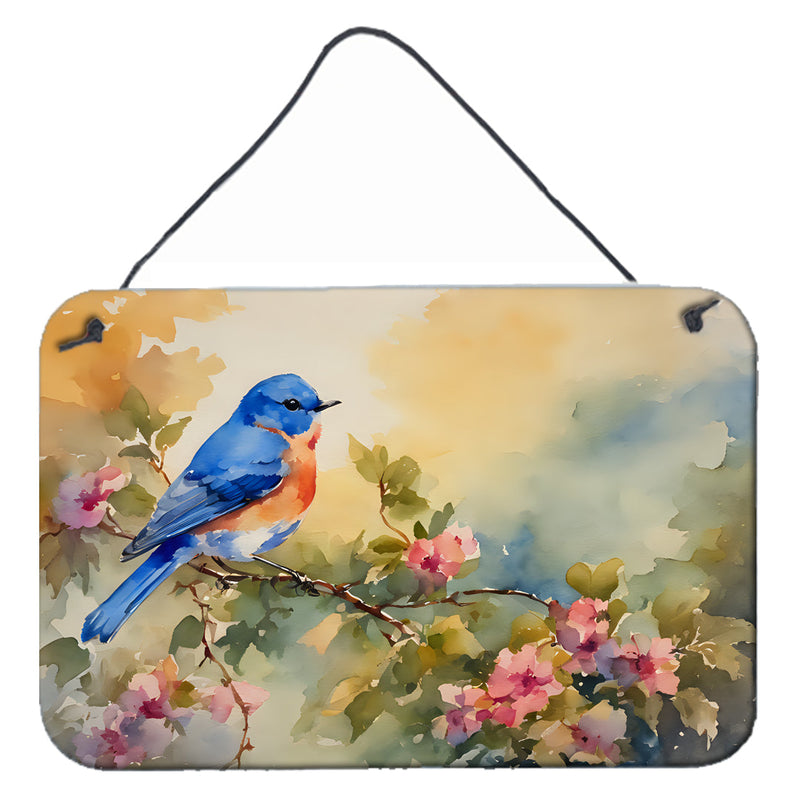 Bluebird Wall or Door Hanging Prints