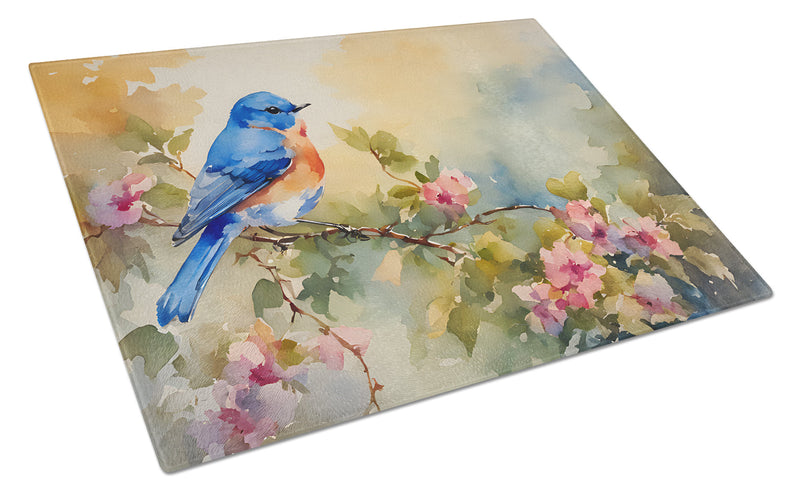 Bluebird Glass Cutting Boards – Durable, Decorative Kitchen Art