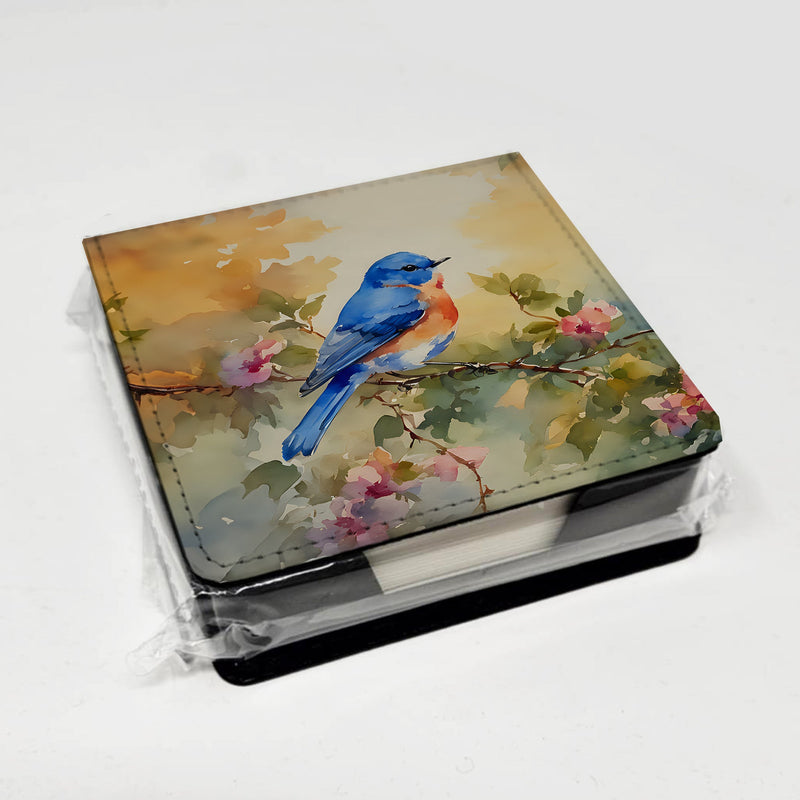 Bluebird PU Leather Note Paper Holder