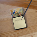 Bluebird Sticky Note Holder- Refiilable Desk Accessory Note Pad