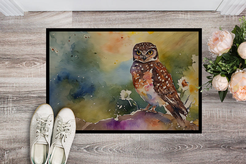 Burrowing Owl Doormat-24x36 Indoor / Outdoor Rug | Made in USA