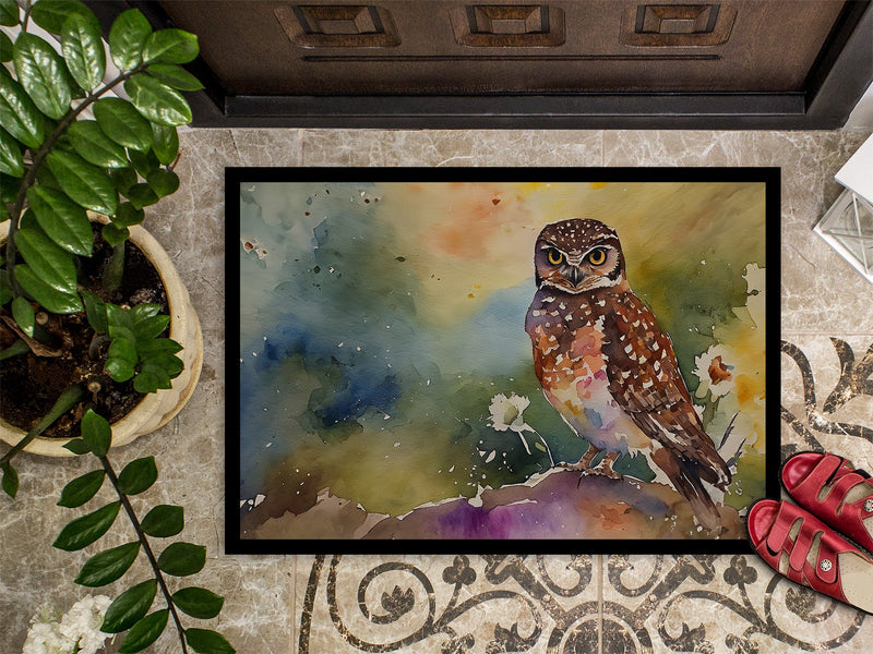 Burrowing Owl Doormat-24x36 Indoor / Outdoor Rug | Made in USA