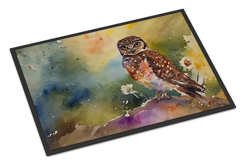 Burrowing Owl Doormat-24x36 Indoor / Outdoor Rug | Made in USA