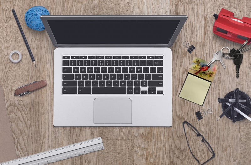 Cardinal Sticky Note Holder- Refiilable Desk Accessory Note Pad