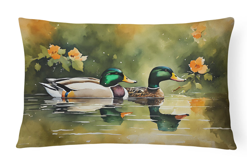 Mallard Throw Pillow
