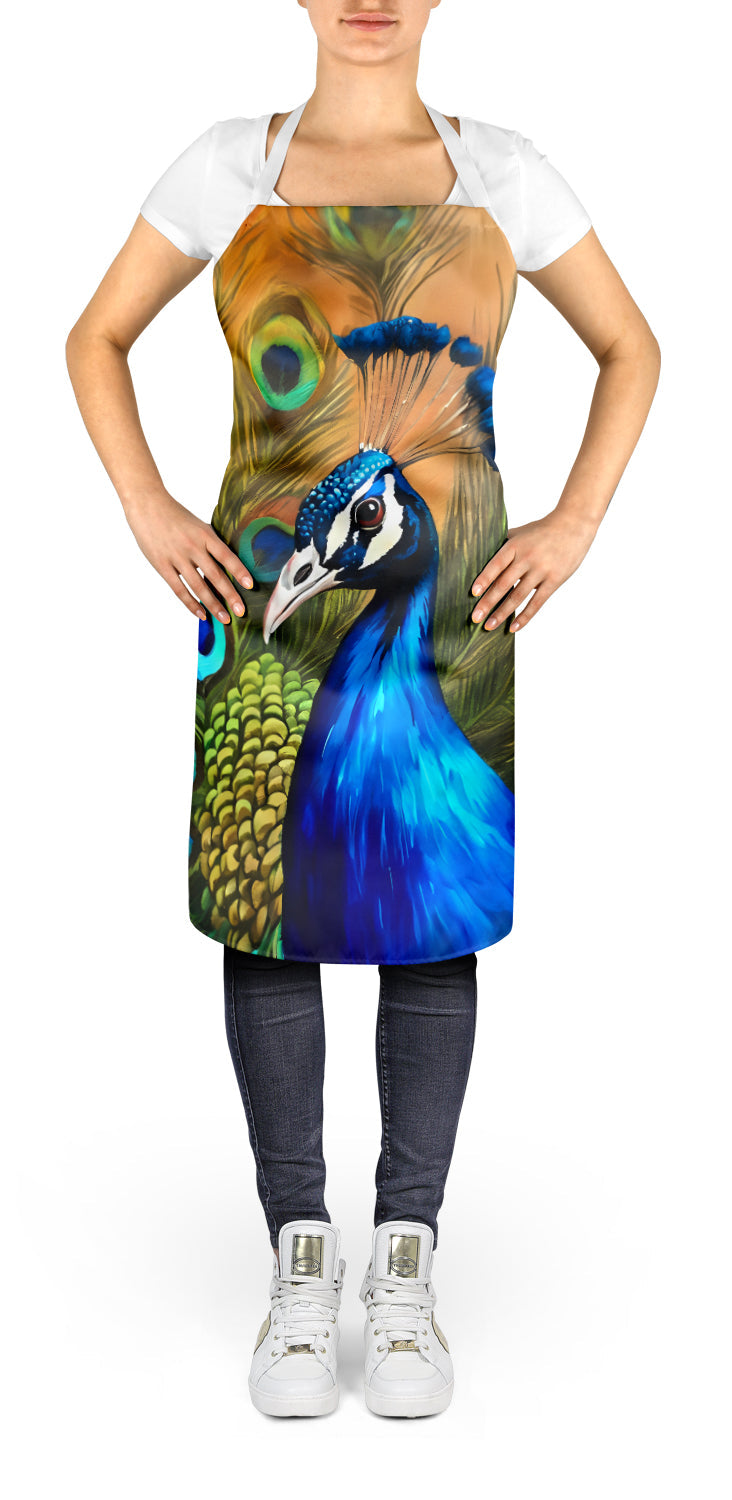 Peacock Apron – Artist-Designed Kitchen, BBQ & Craft Apron
