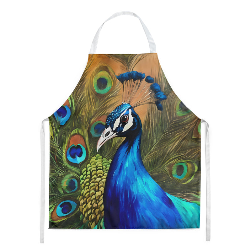 Peacock Apron – Artist-Designed Kitchen, BBQ & Craft Apron